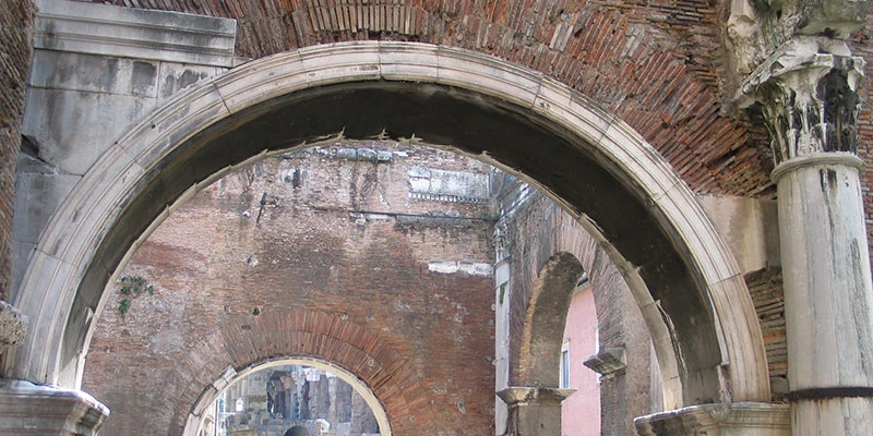 Portico of Octavia detail