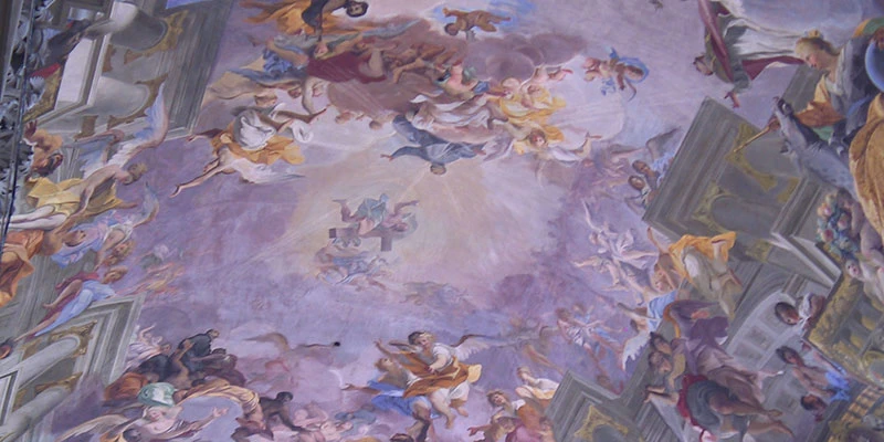 Sant'Ignazio ceiling mural
