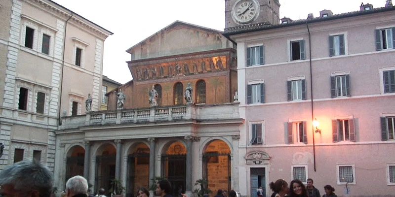 Sm trastevere church 7 ff