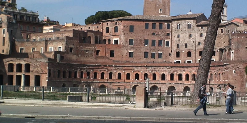 Trajans market 7 ff