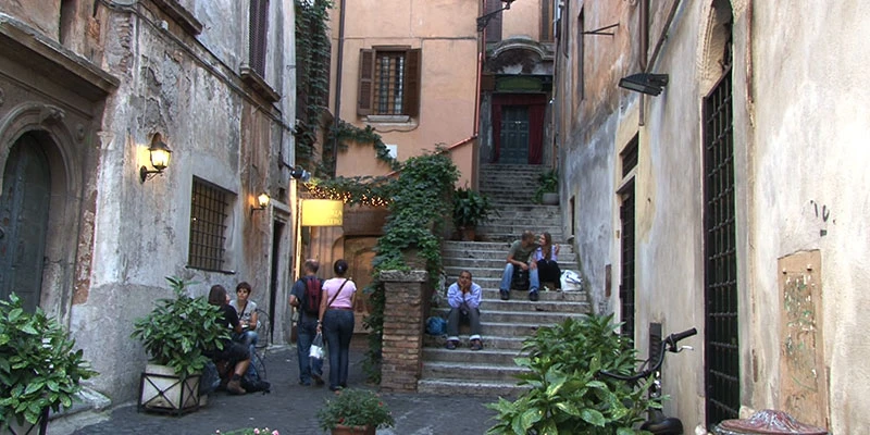 Via dei Coronari scene