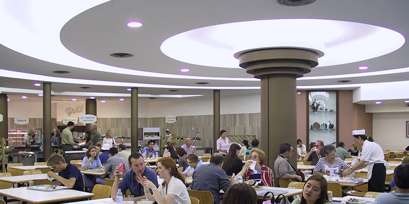 Vatican cafeteria