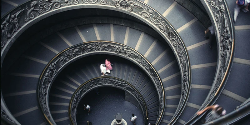 Vatican spiral slide2