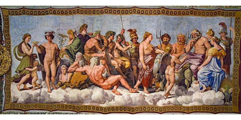 Villa Farnesina ceiling