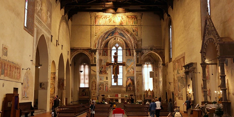Arezzo san francesco interno wiki