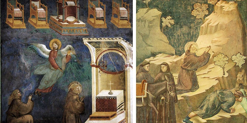 Giotto - Legend of St Francis - Miracle of the Spring