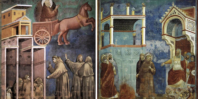Fresco from Basilica of San Francesco