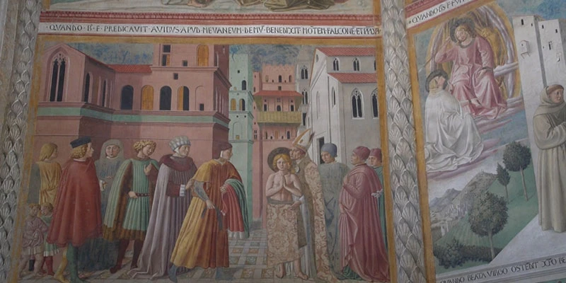 Gozzoli fresco
