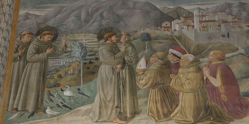 Gozzoli fresco