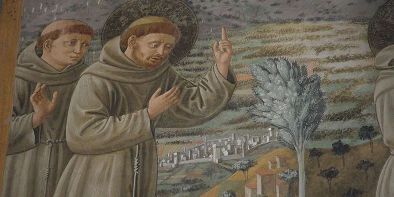 Gozzoli fresco