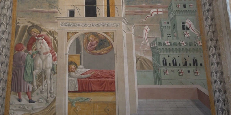 Gozzoli fresco