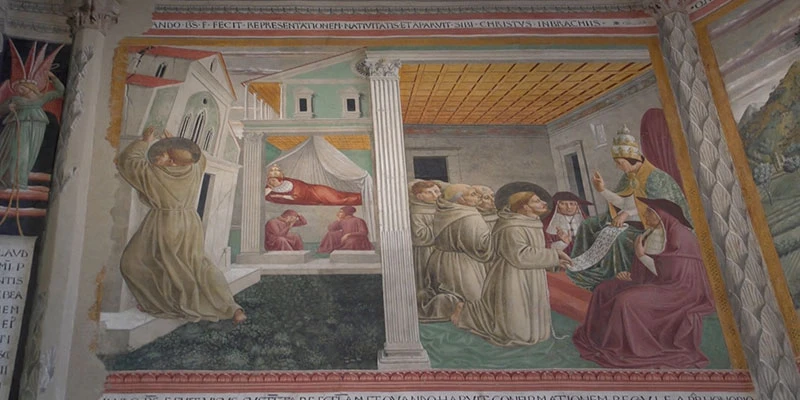 Gozzoli fresco