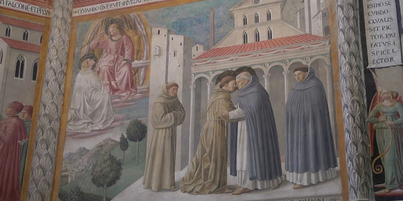 Gozzoli fresco