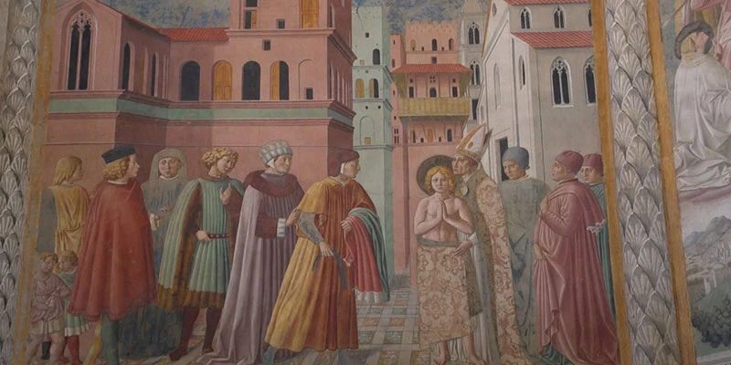Gozzoli fresco