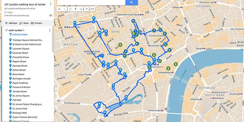 Gmm london walk