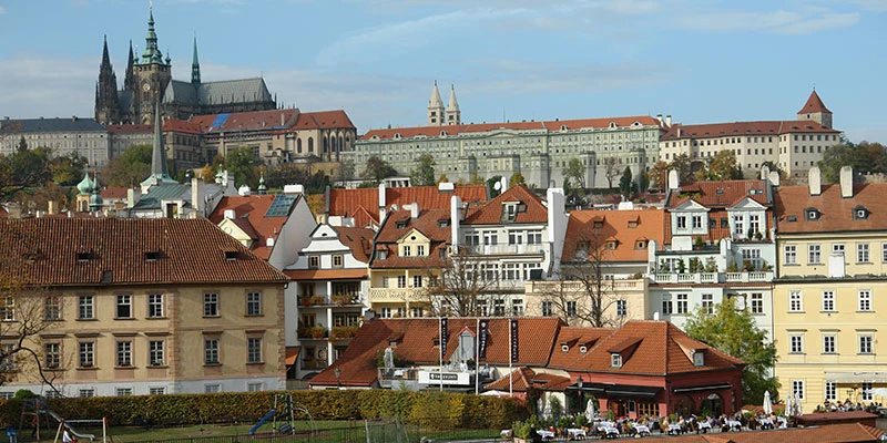 Prague Castle view