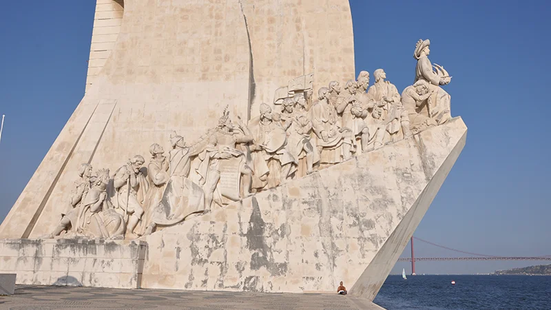 The Monument to the Discoveries at Belem in Lisbon
