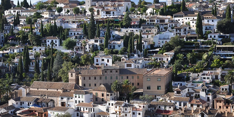 Mirador de San Cristóbal viewpoint in the upper Albaicín
