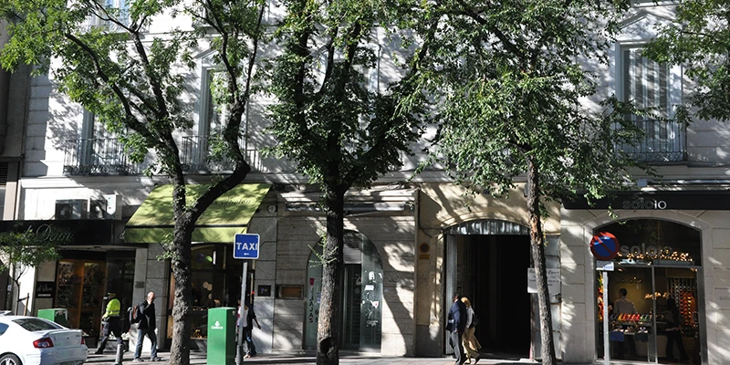 Salamanca district upscale shopping
