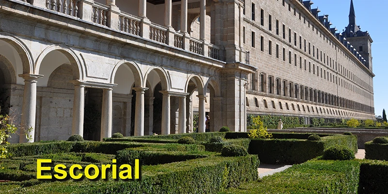 El Escorial, Philip II's vast monastery-palace in the Sierra foothills