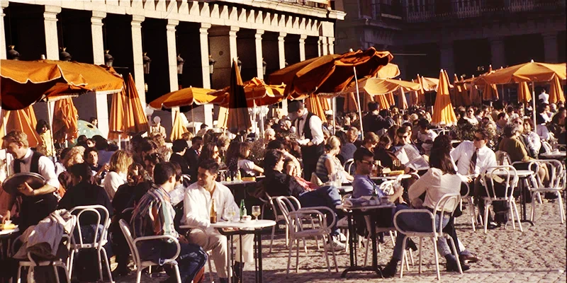 Begin at Madrid's most magical place, the Plaza Mayor in the heart of town