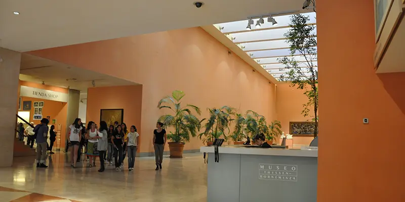 Museum top floor galleries