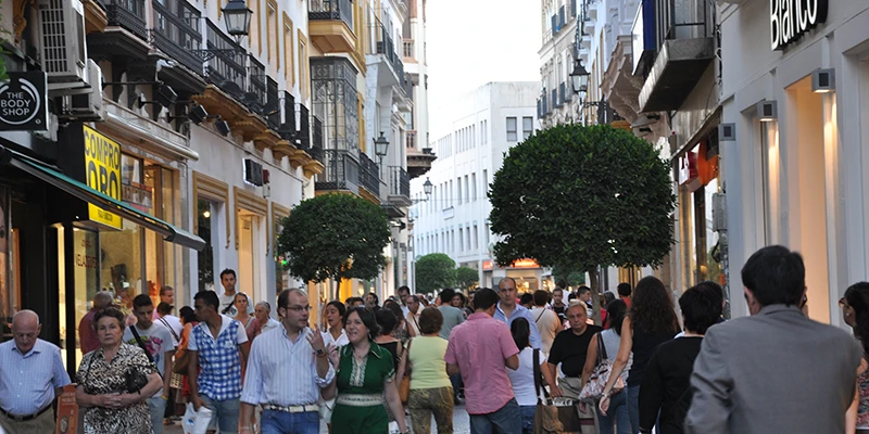 Seville shopping street