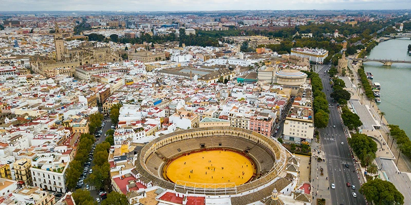 Seville bullfight ring