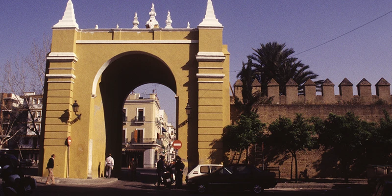 Seville wall fort gate
