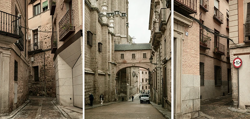 Medieval Toledo architecture showing the layered influence of Christian, Muslim and Jewish cultures
