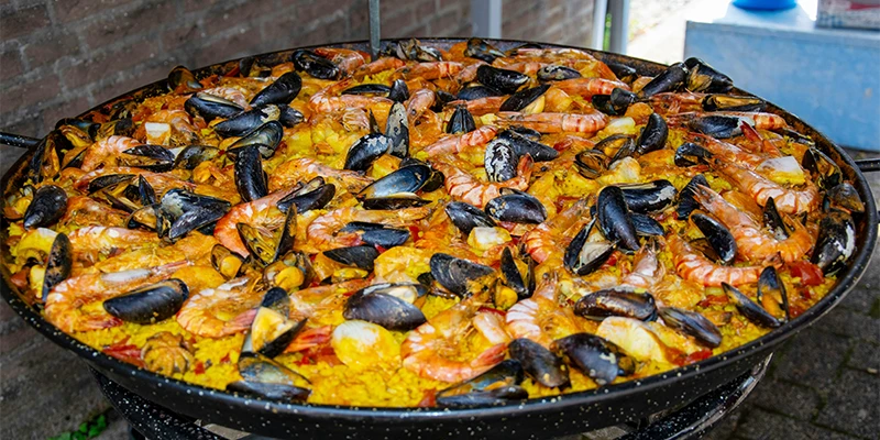 Authentic Valencian paella