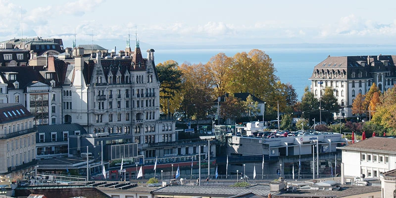 Lausanne promenade
