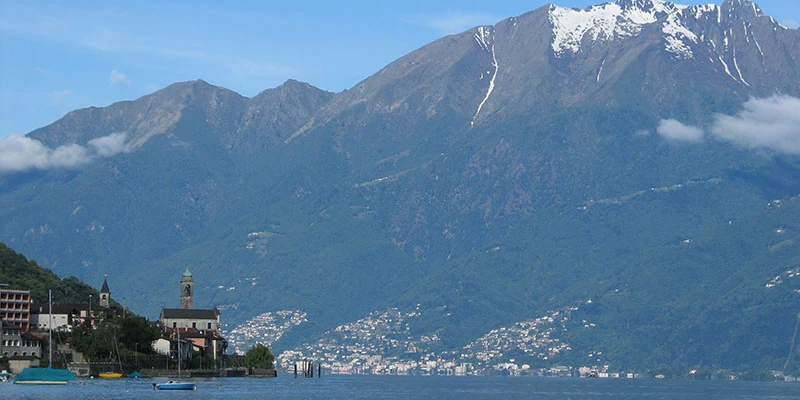 Lake view from boat