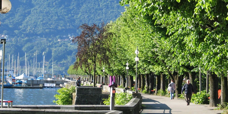 Waterfront promenade