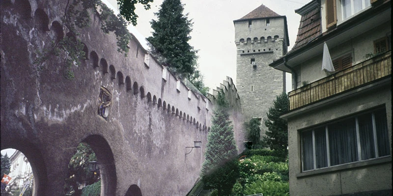 Old wall and tower