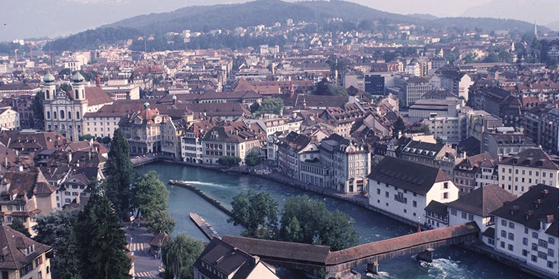 View from wall