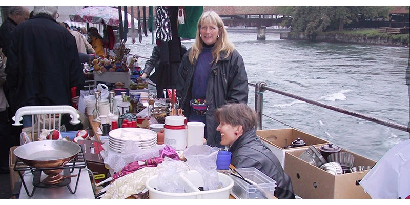 Flea market items
