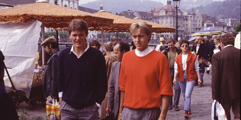 Market shoppers