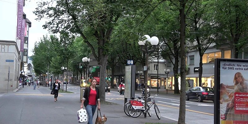 Modern streets