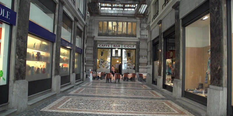 Lugano arcades