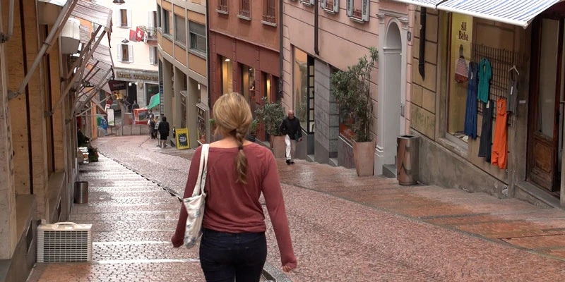 Lugano hillside