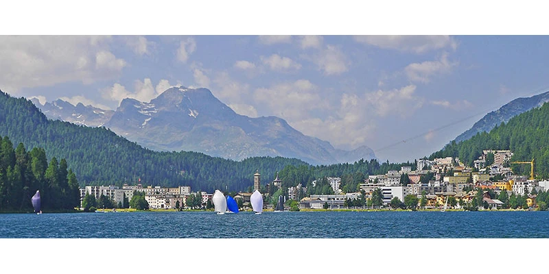 St moritz st moritzersee