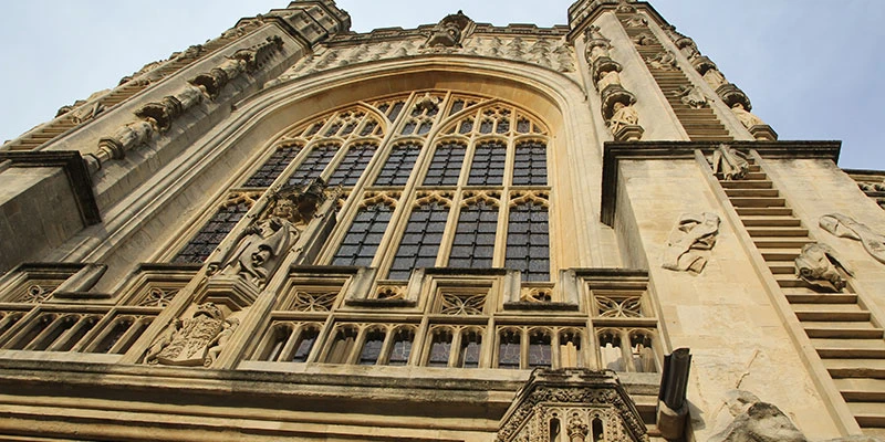 Bath Abbey ceiling