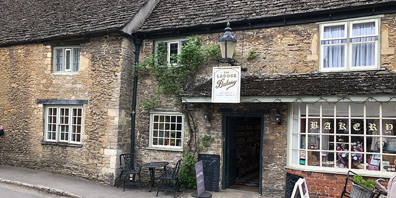 Lacock village