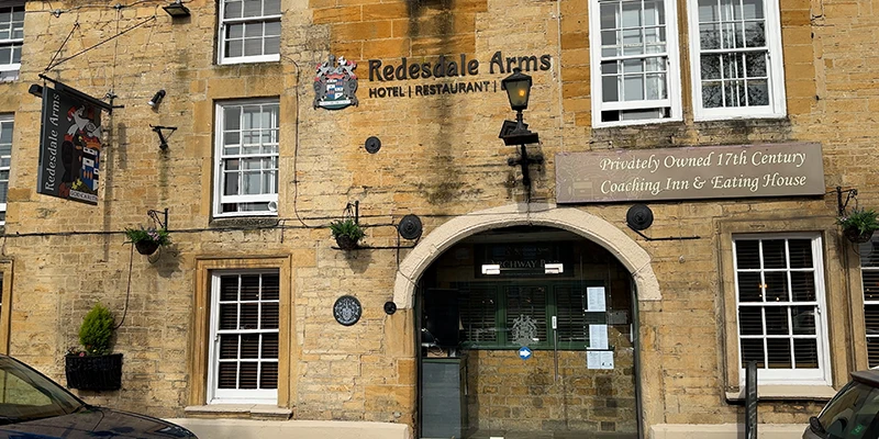 The Redesdale Arms 17th-century coaching inn