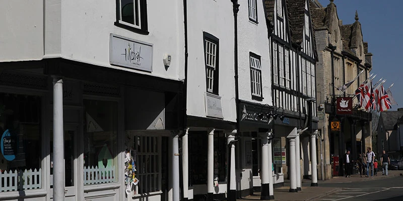 High Street shops