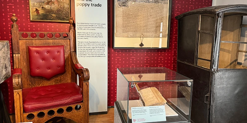 Displays inside the Ely Museum