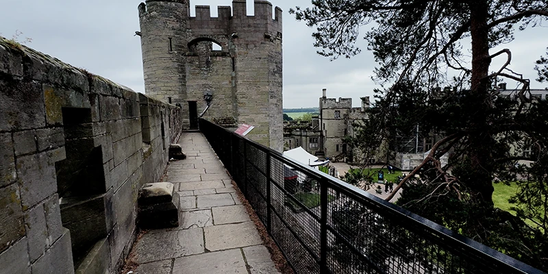 Guy's Tower at Warwick Castle, built in 1395