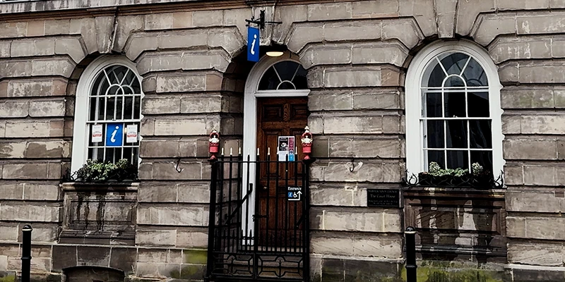 The Tourist Information Office on the main street in Warwick