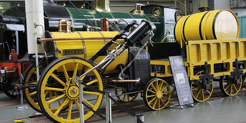 Mallard locomotive